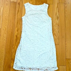 Xhilaration white lace dress